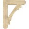 Ekena Millwork Merced Craftsman Rough Sawn Bracket, Douglas Fir, 6"W x 30"D x 38"H BKT06X30X38MRC04RDF - alternate 4